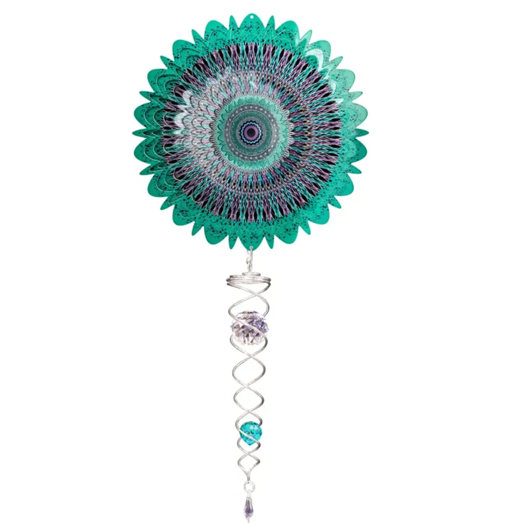 Crystal Galactic Mandala Mini Wind Spinner