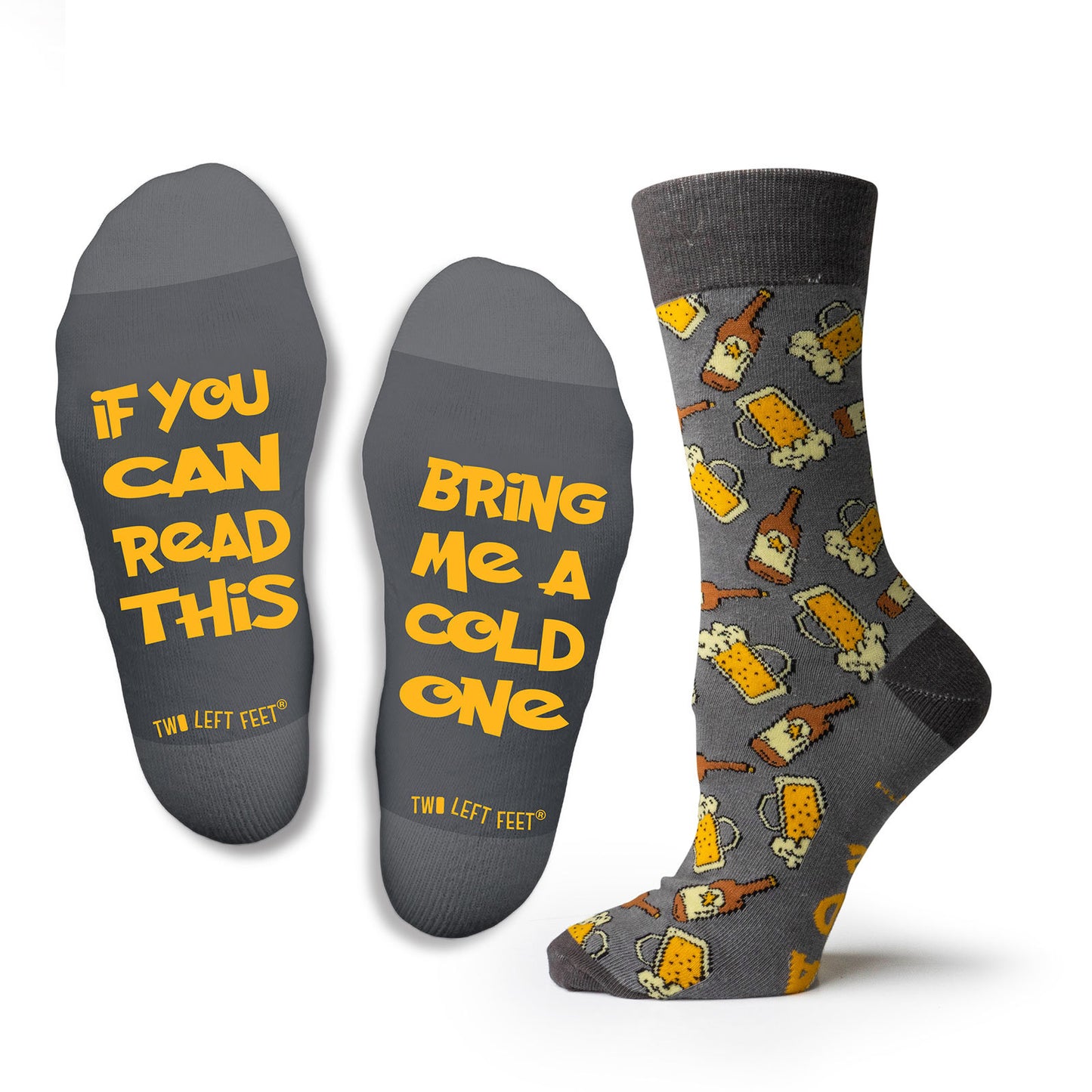 Two Left Feet® Read This Socks