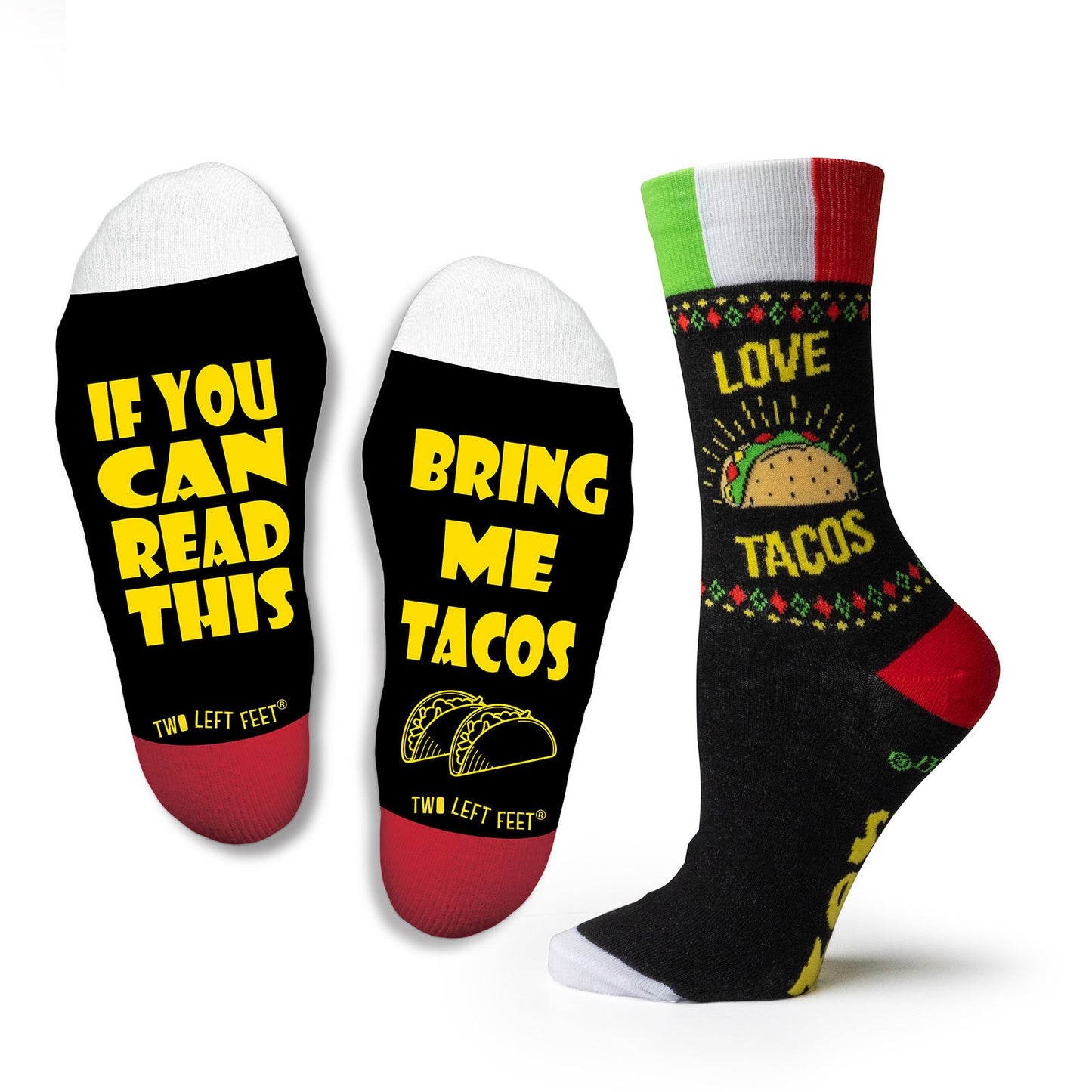 Two Left Feet® Read This Socks