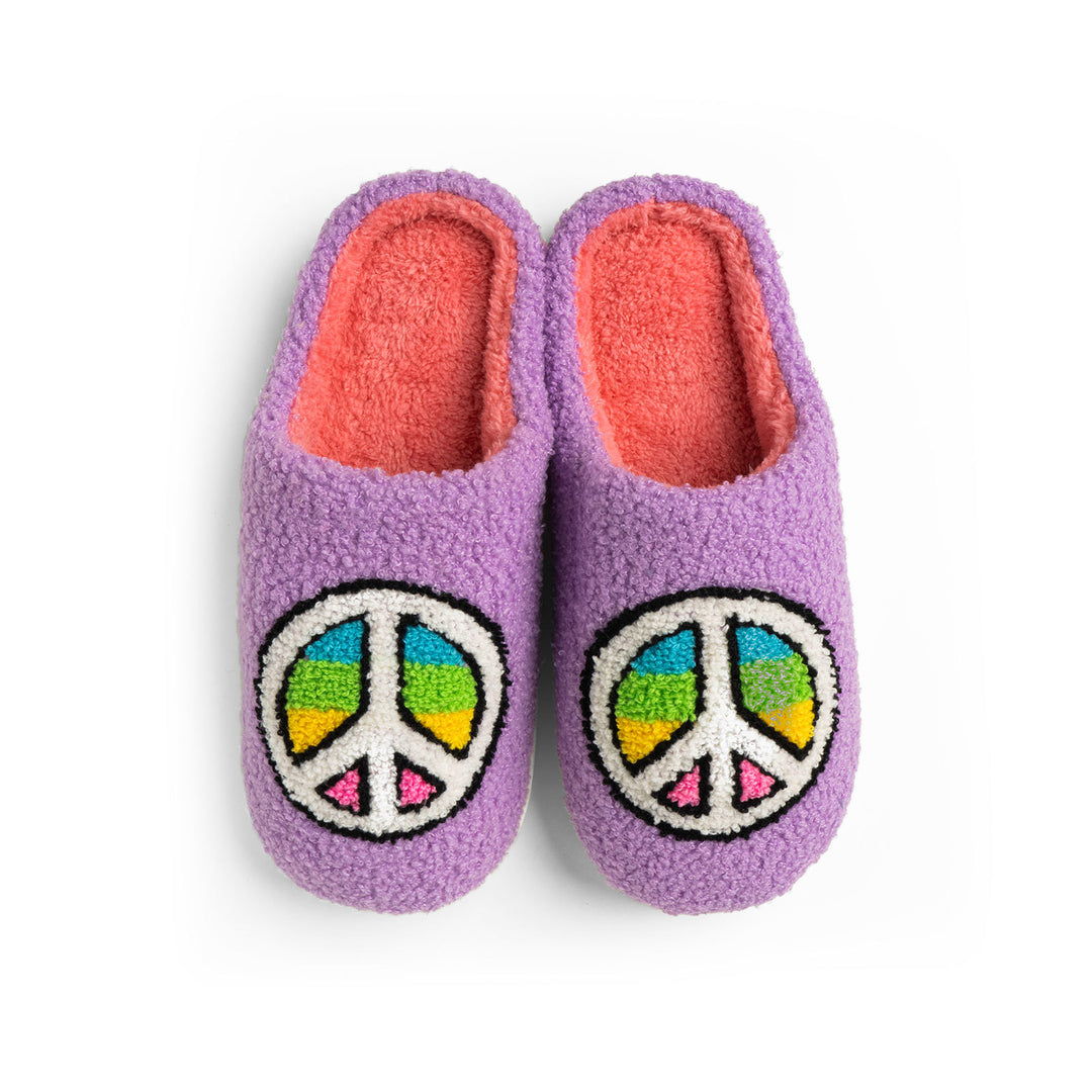 Two Left Feet® Peace Out Slippers
