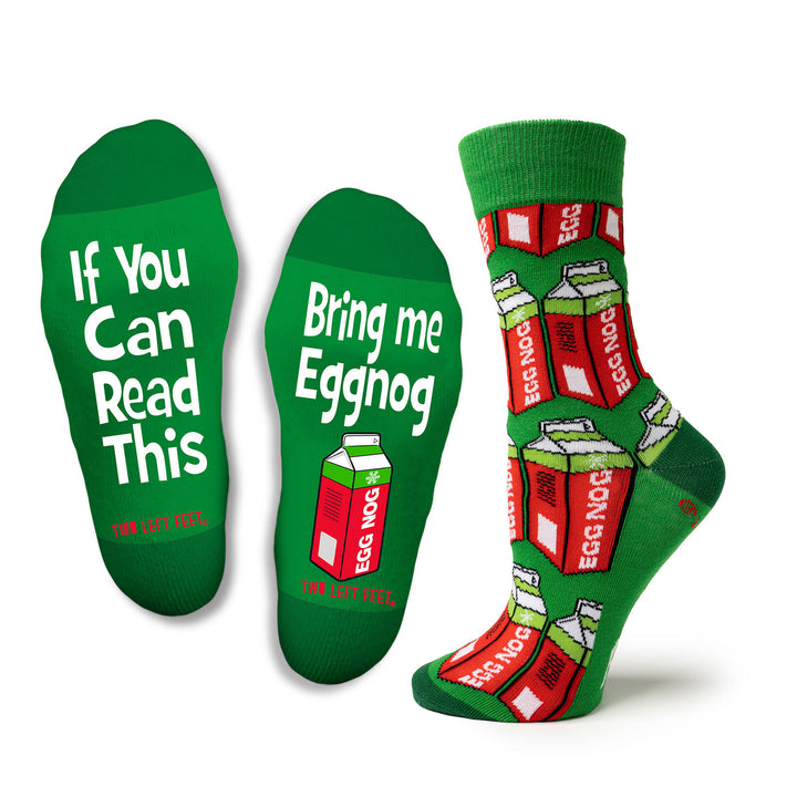 Two Left Feet® Christmas "Read This" Socks