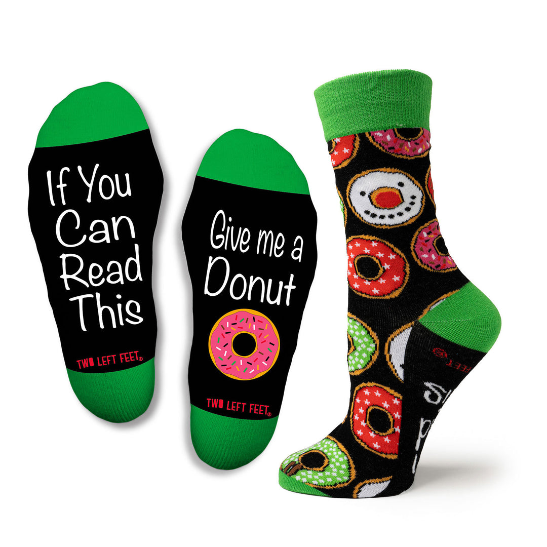 Two Left Feet® Christmas "Read This" Socks