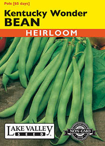 BEAN POLE KENTUCKY WONDER  HEIRLOOM