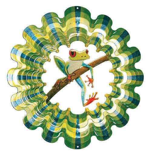 Frog - Large Wind Spinner