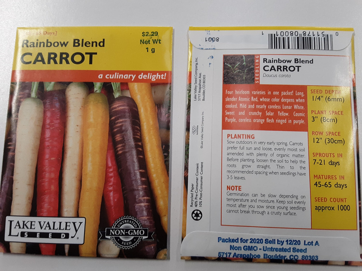 CARROT RAINBOW BLEND