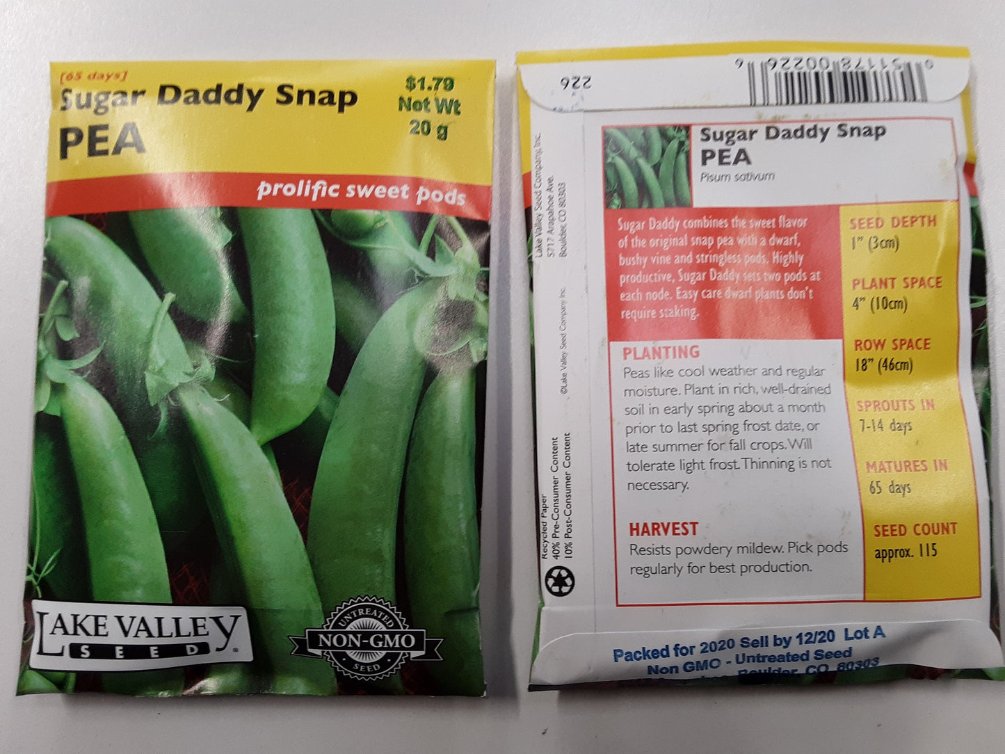 PEA SUGAR DADDY SNAP