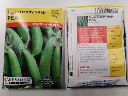 PEA SUGAR DADDY SNAP