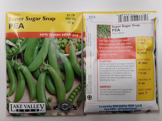 PEA SUPER SUGAR SNAP