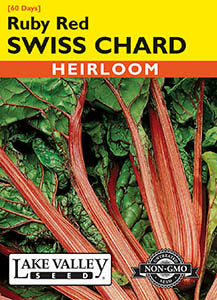 SWISS CHARD RUBY RED   HEIRLOOM