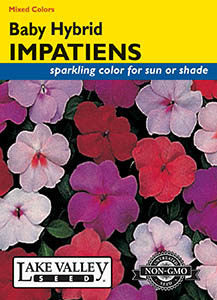 IMPATIENS BABY MIXED COLORS HYBRID