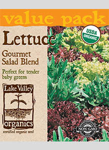 ORGANIC LETTUCE GOURMET SALAD BLEND VP