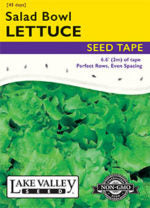 SEED TAPE - LETTUCE SALAD BOWL