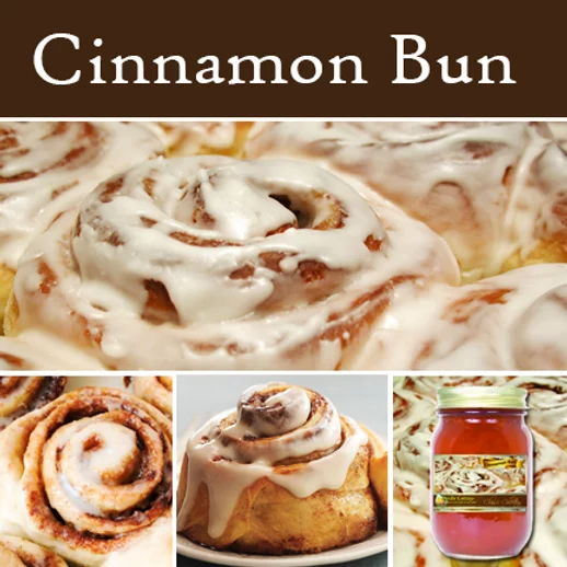 Cinnamon Bun Mason Jar 75 to 80 hour candle
