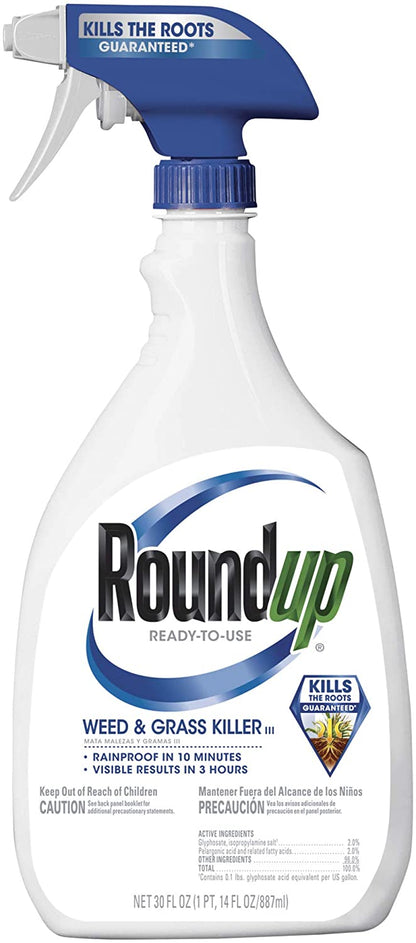 RoundUp Weed & Grass Killer III RTU