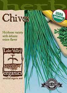 ORGANIC CHIVES  HEIRLOOM