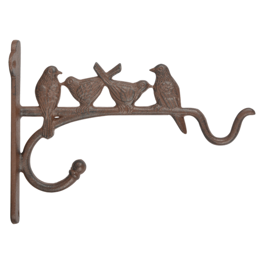 Hanging Basket Hook with Birds