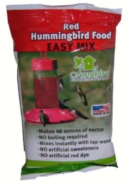 Red Hummingbird Food Easy Mix