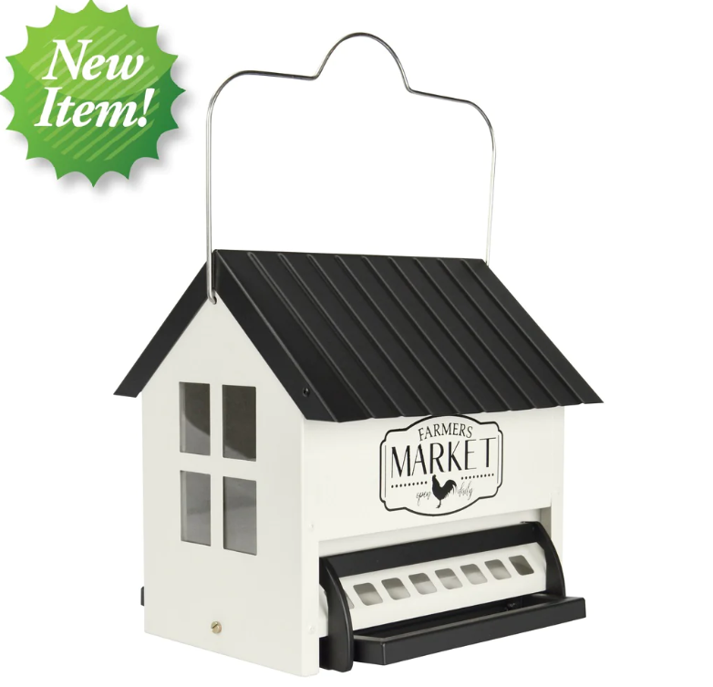 Squirrel Shield Hopper Bird Feeder