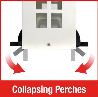 Squirrel Shield Hopper Bird Feeder