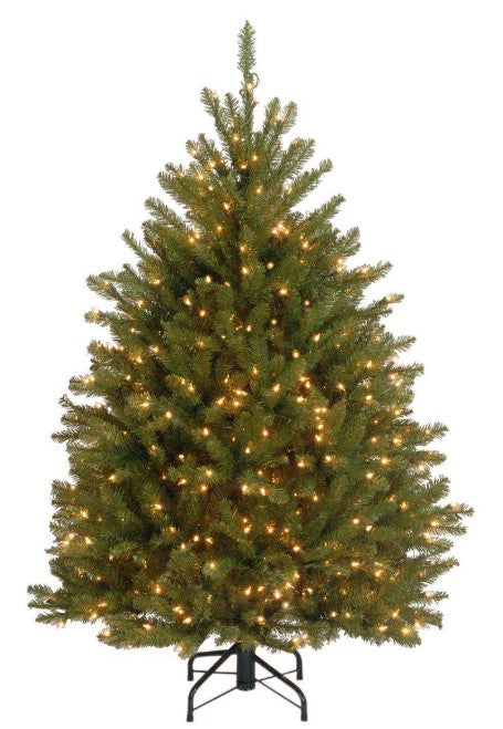 4.5 ft. Dunhill Fir with Clear Lights