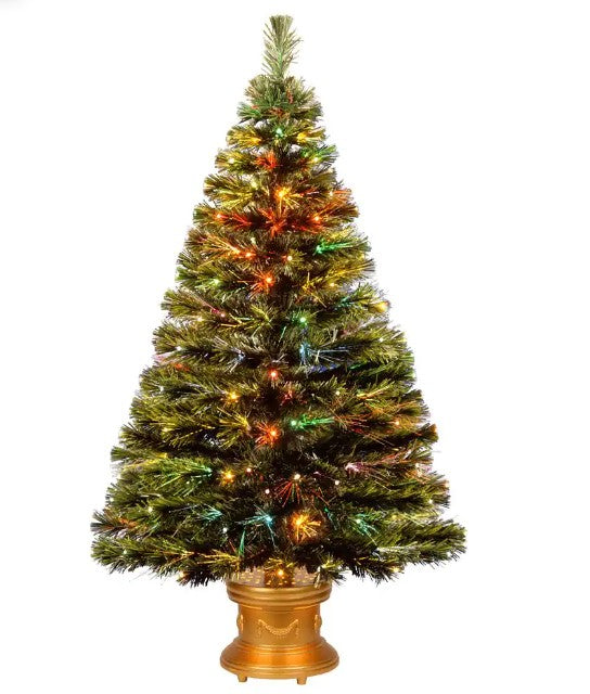 4 ft. Fiber Optic Radiance Fireworks Artificial Christmas Tree