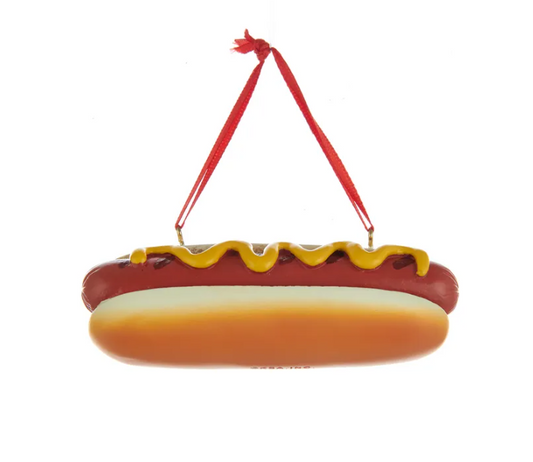 Hot Dog Ornament