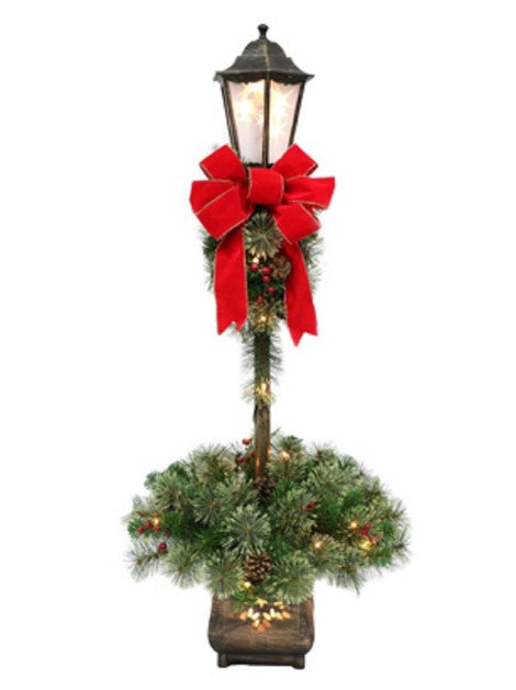 4’ Swag Lamp Post