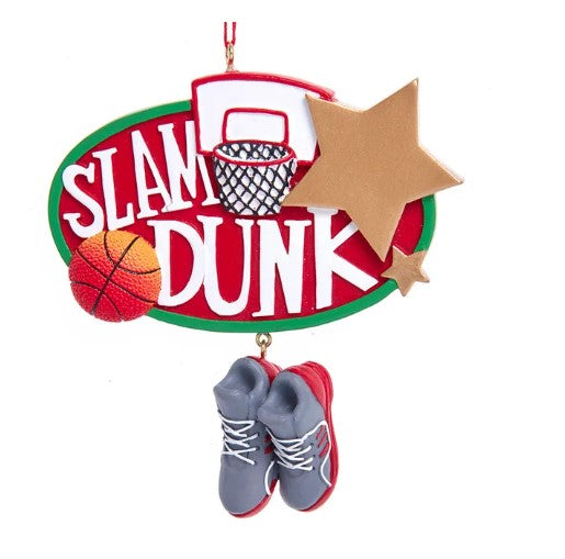 Basketball Slam Dunk Ornament