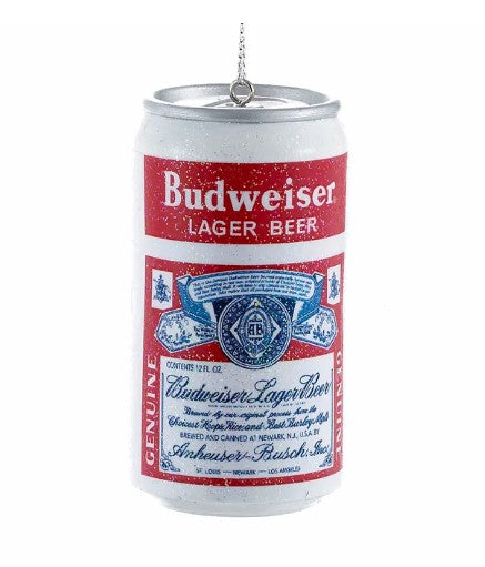 Budweiser Can Vintage Blow Mold Ornament