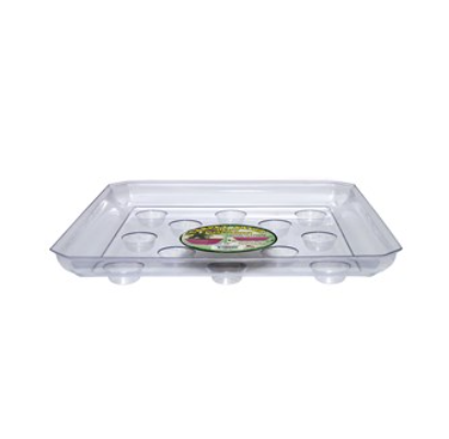 Plastic Square Designer Series Heavy Gauge Saucers