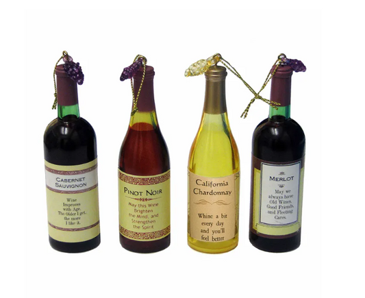 Acrylic Wine Bottle Ornaments