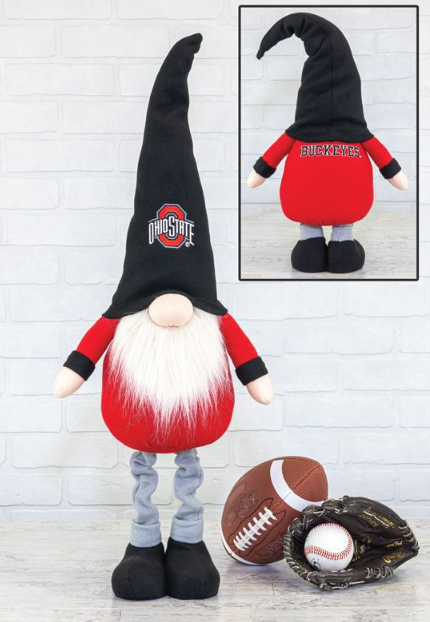 Ohio State Gnome Fan Stretch Leg