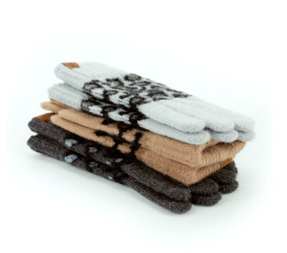 Snow Leopard Gloves