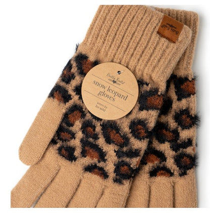 Snow Leopard Gloves