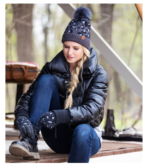 Snow Leopard Gloves