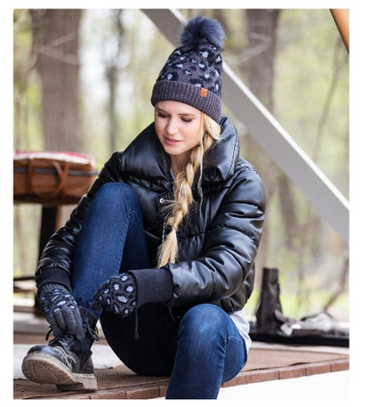 Snow Leopard Gloves