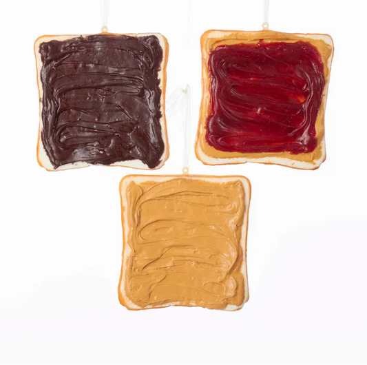 Sliced Toast Ornaments