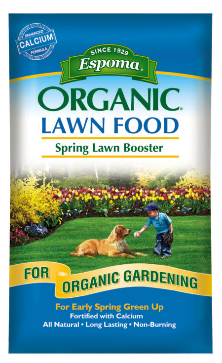 Espoma Organic Lawn Food Spring Lawn Booster 30lb Bag