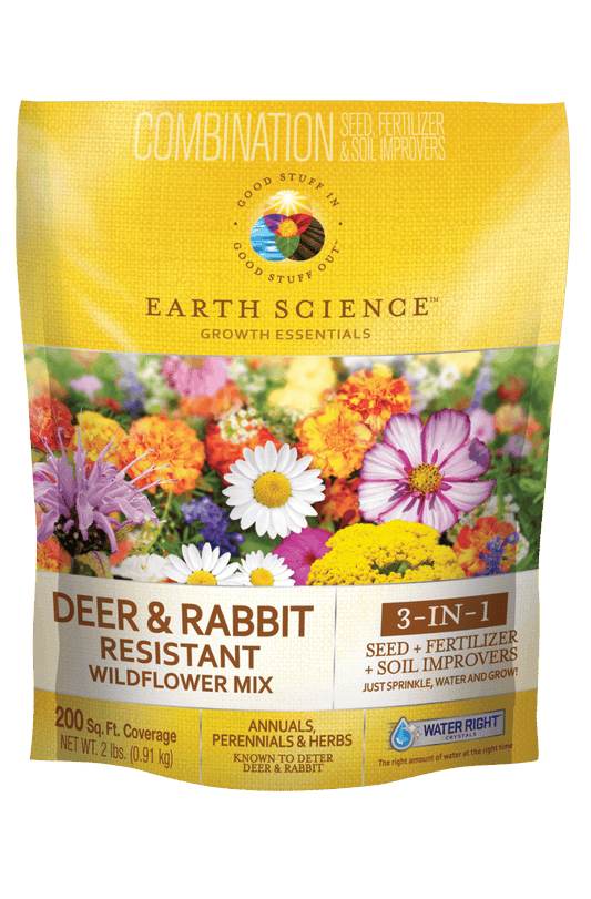 Encap Deer and Rabbit Resistant Wildflower Mix Seeds