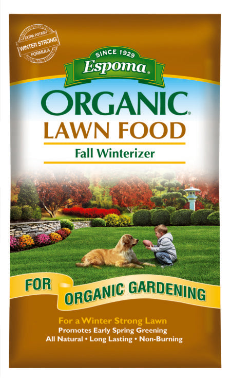 Espoma Organic Lawn Food Fall Winterizer 30lb Bag