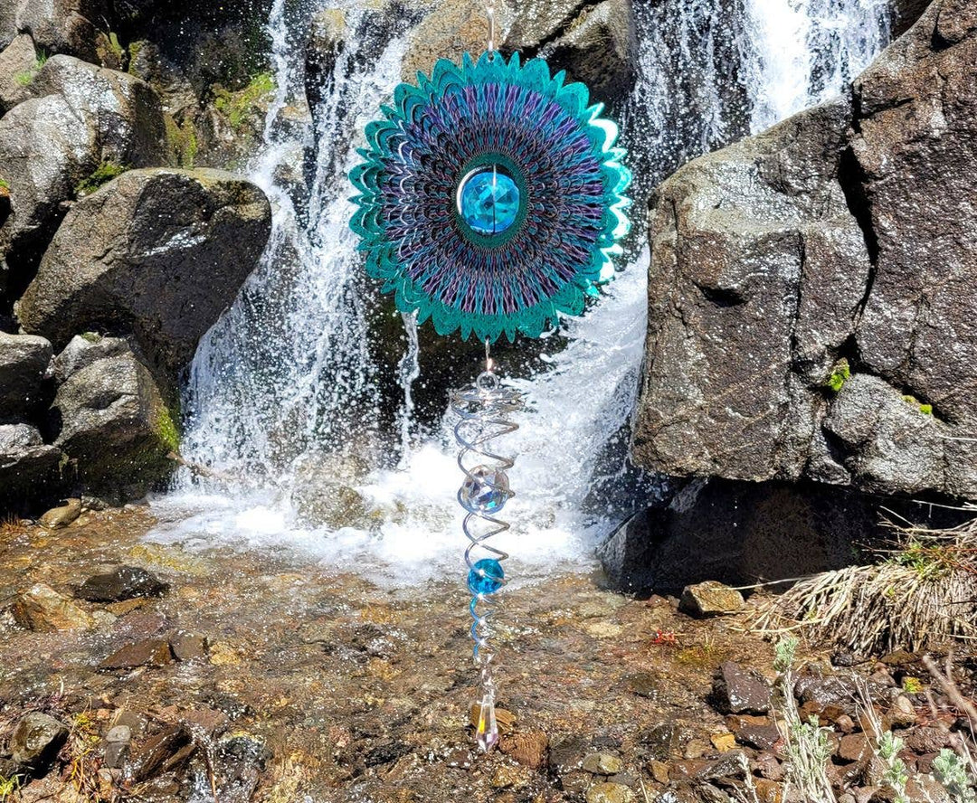 Crystal Cosmic Mandala - Mini Set Wind Spinner