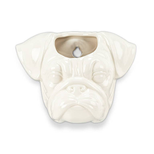 Pug Head Wall Planter