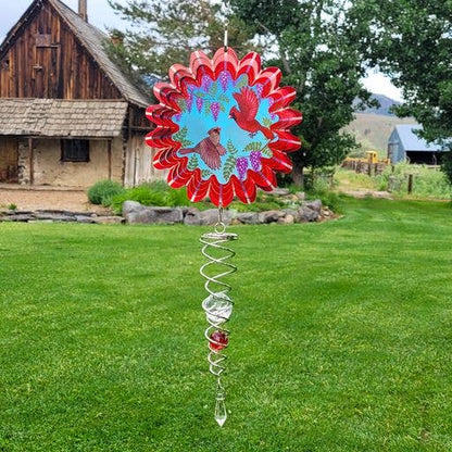 Animated Cardinals - Mini Set Wind Spinner