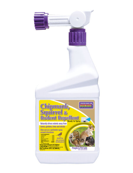 Chipmunk, Squirrel & Rodent Repellent 32 fl oz
