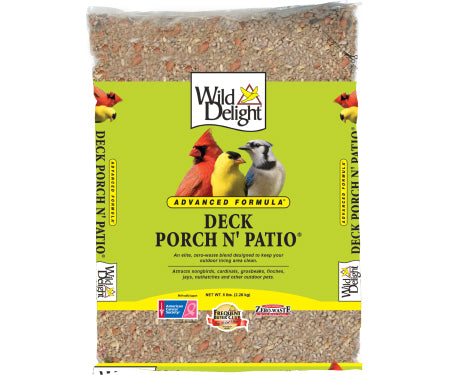Wild Delight Deck, Porch, and Patio Bird Food (5lb bag)