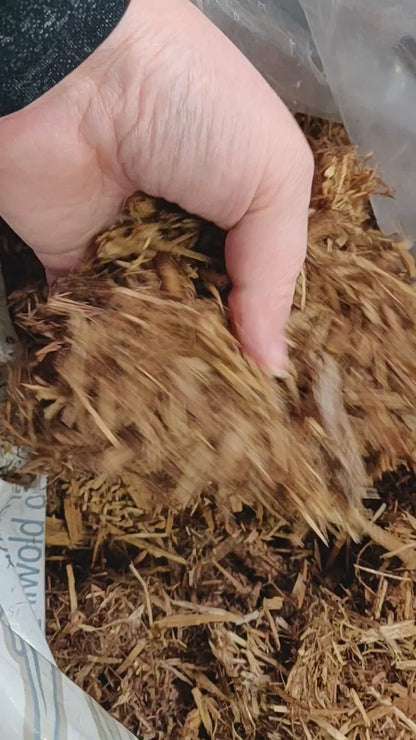 Natural Cedar Mulch - Bagged 2 Cubic Ft. Bag