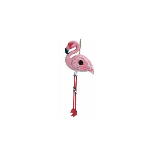 Flamingo Birdhouse