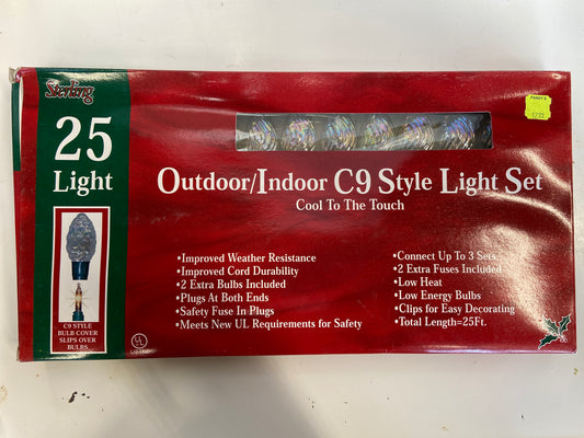 Holiday Lights 25 C9 Style Light Set