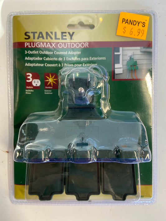 3 Outlet Outdoor Covered Adapter