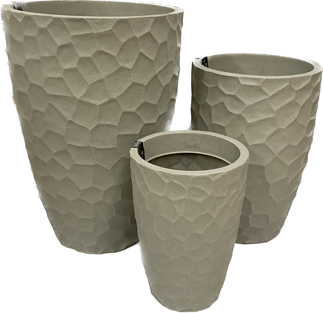 Sandstone Prisma Conic Planter